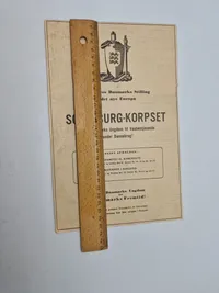 Original dansk Schalburg hverve annonce - opsat på pap