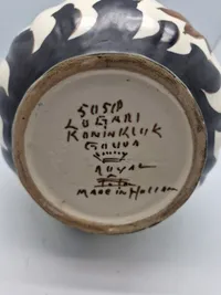 Original hollandsk Plazuid Gouda vase