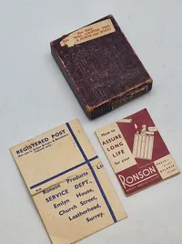 Original Ronson lighter med æske