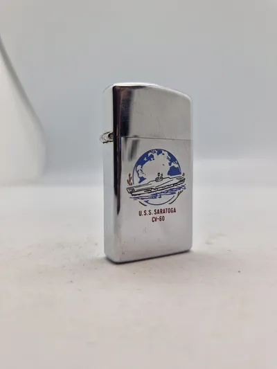 Original Zippo lighter - USS Saratoga