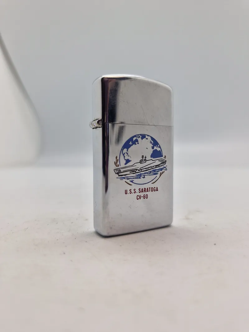 Original Zippo lighter - USS Saratoga