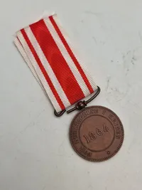 Original deltagermedalje - 1864
