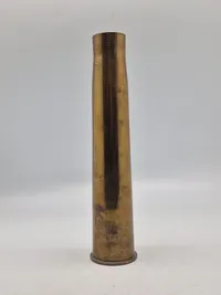 Originalt hylster fra 1943 til Svensk 37 mm Panserværnskanon, brugt i brigade i Sverige WW2  - stemplet MB og krone