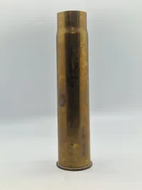 Originalt Dansk  57mm  hylster fra 1904 - stemplet HL: Hærens Laboritorium