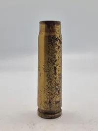 Ekstremt sjældent dansk 23 mm dansk “Madsen” hylster