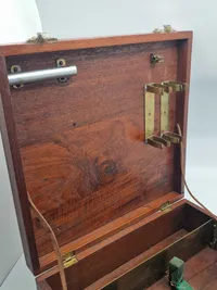 Original kasse til sekstant mahogany