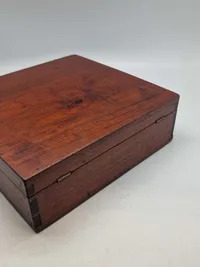 Original kasse til sekstant mahogany