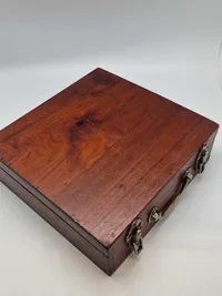 Original kasse til sekstant mahogany