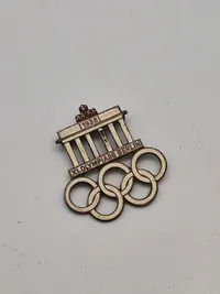 Originalt olympiade badge - 1936