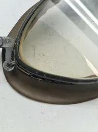 Originale WW2   Wehrmacht Motorcycle Goggles ,Kradmelderbrille 1942 dateret, med box