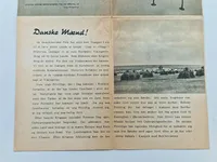 Sjælden original dansk hverve folder til Waffen-SS
