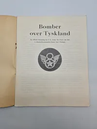 Originalt illegalt ww2 hæfte - Bomber over Tyskland