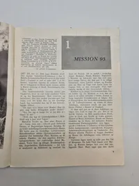 Originalt illegalt ww2 hæfte - Bomber over Tyskland