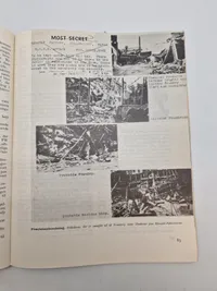 Originalt illegalt ww2 hæfte - Bomber over Tyskland