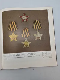 Opslagsværk over USSR ordner og medaljer