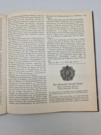 Opslagsværk over USSR ordner og medaljer