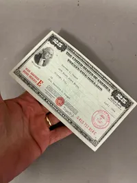 Original Sjælden Amerikansk WW2 Victory bonds, ses aldrig i DK