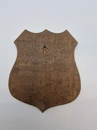 Original dansk militær plakette
