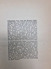 Original dansk pjece - Hvis krigen rykker nærmere