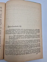 Original dansk pjece - Hvis krigen rykker nærmere