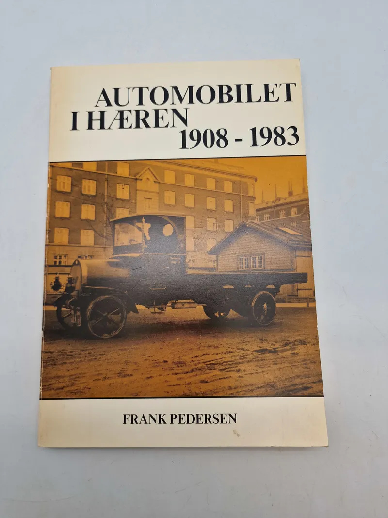 Automobilet i hæren 1908-1983