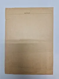 Original tysk “Meldung” fra 1942
