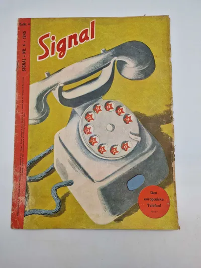 Originalt “Signal” på dansk - det sidste der er udkommet inden krigens slutning