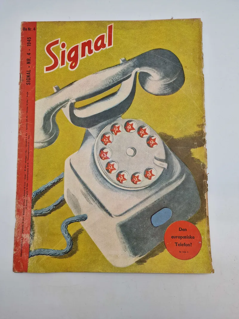 Originalt “Signal” på dansk - det sidste der er udkommet inden krigens slutning