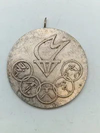Russisk medalje og Token fra de olympiske lege