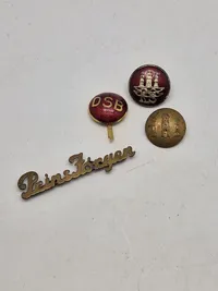 Diverse pins og knapper