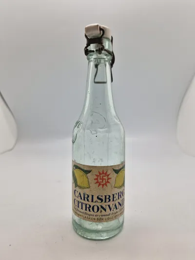 Original Carlsberg flaske fra 1930’erne - Sjældent set med etikette