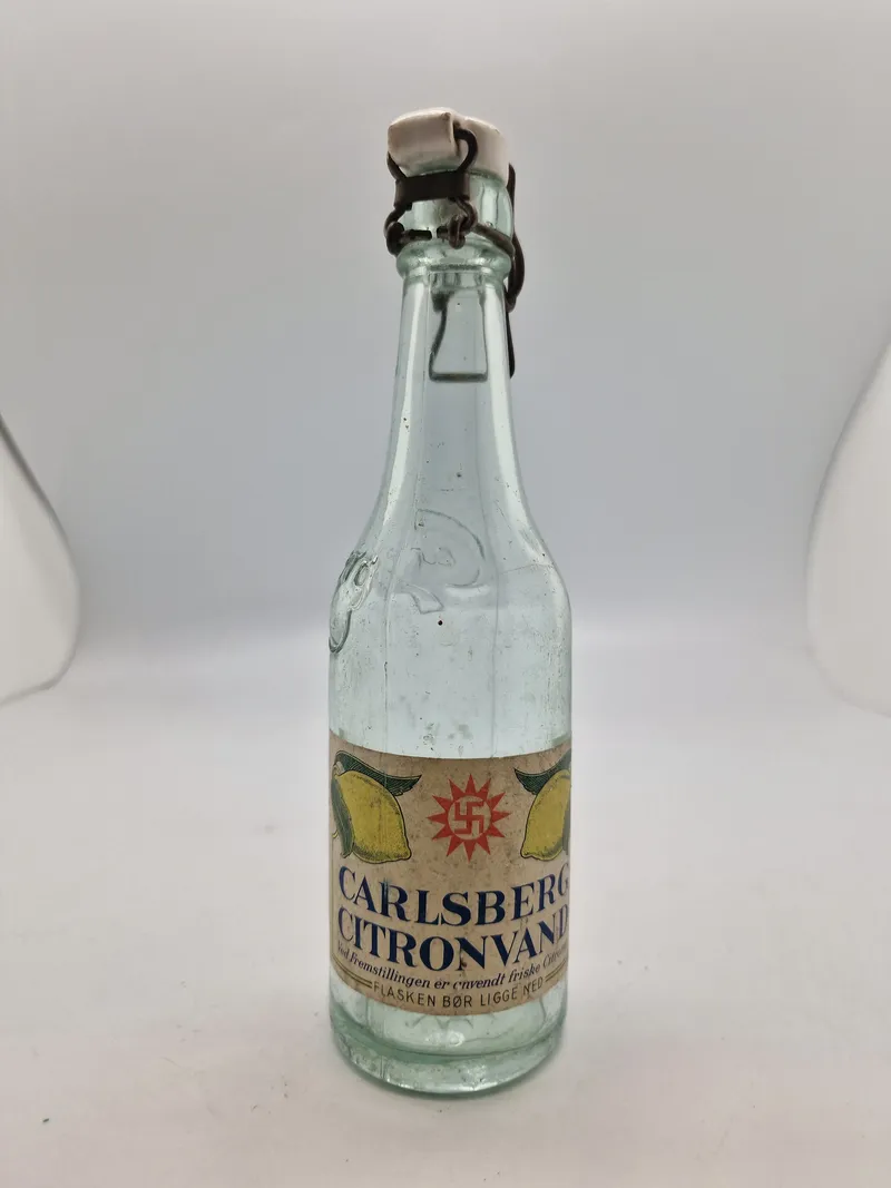 Original Carlsberg flaske fra 1930’erne - Sjældent set med etikette