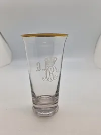 Sjældent originalt livgarde jubilæums glas fra 1933