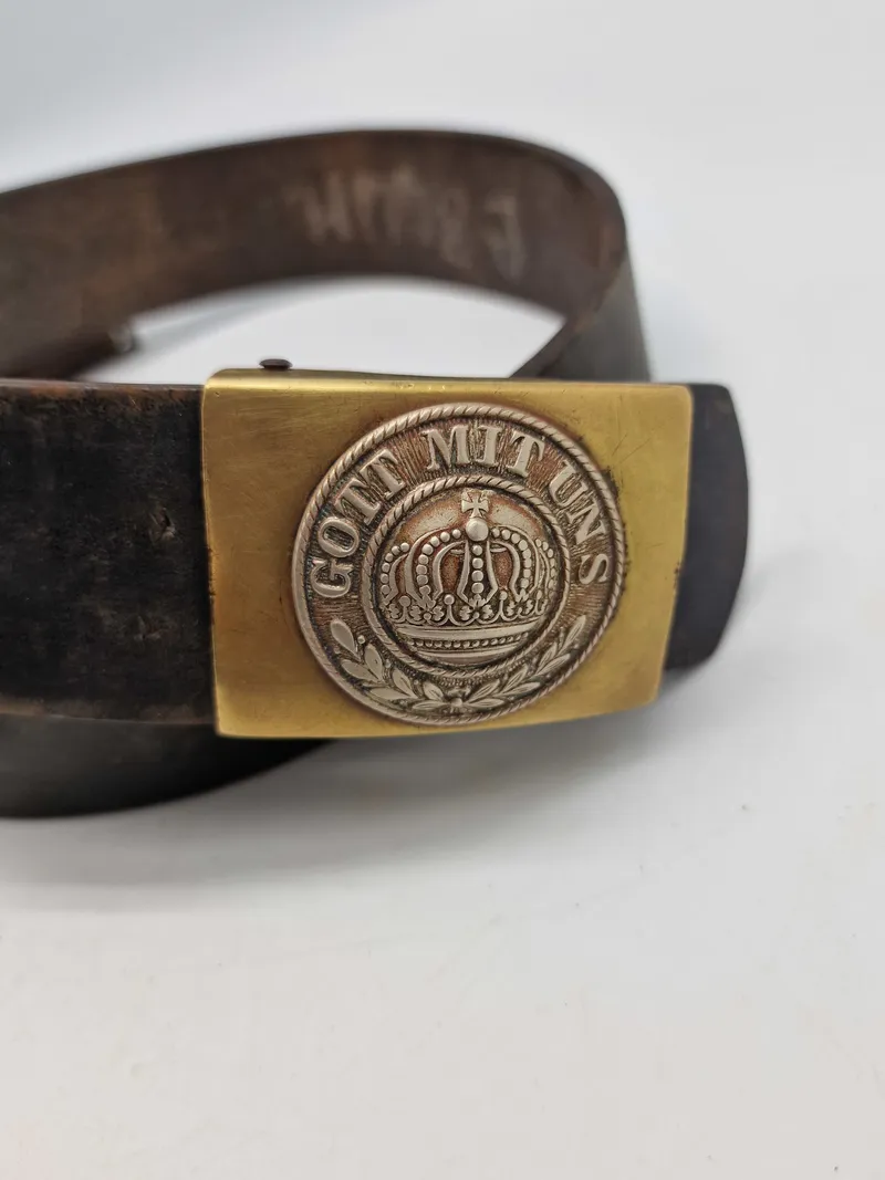 Originalt Tysk WW1 bælte