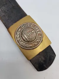 Originalt Tysk WW1 bælte