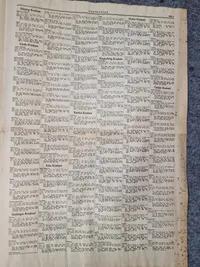 Sjælden Original avis over valgte i 1943 DNSAP  mm, sjælden