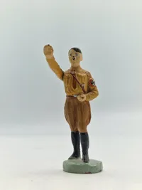 Original Hitler figur med bevægelig arm