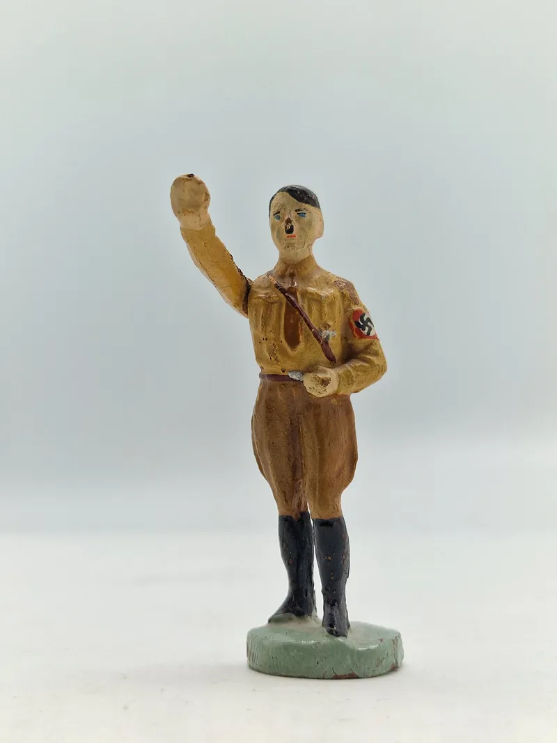 Original Hitler figur med bevægelig arm
