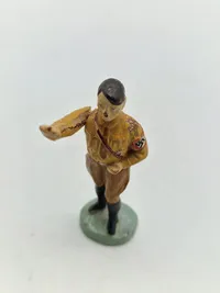 Original Hitler figur med bevægelig arm