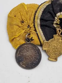 Original miniture medalje spange 1870 veteran