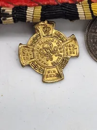 Original miniture medalje spange 1870 veteran