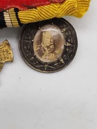 Original miniture medalje spange 1870 veteran