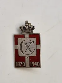 Lot Kongemærker Georg Jensen sterlingsølv