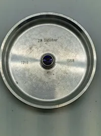 Original skål lavet af stempel fra flyvemaskine