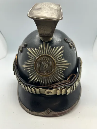 Original Dansk dragonhjelm for Officer model 1901