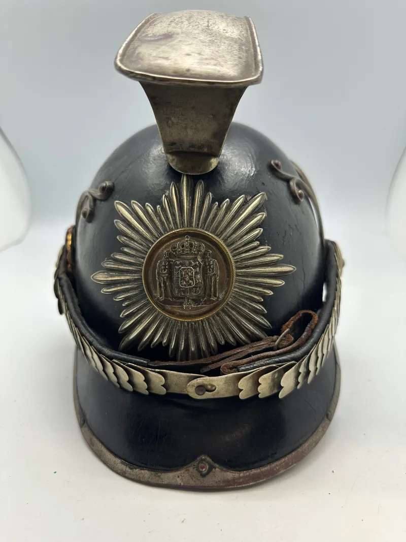 Original Dansk dragonhjelm for Officer model 1901