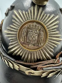 Original Dansk dragonhjelm for Officer model 1901