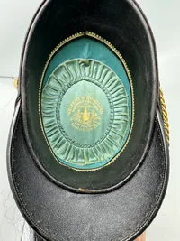 Original Kepi for Artilleri og Ingeniør officerer model 1880