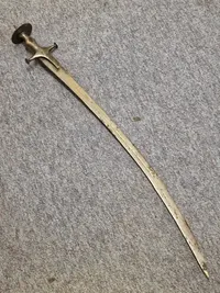 Original Indisk 18 tals Tulwar