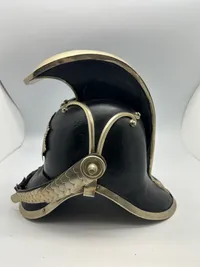 Original Dragonhjelm Menig M. 1854, godt stemplet